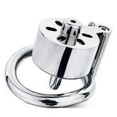 Canned Cock Cage With Penis Plug